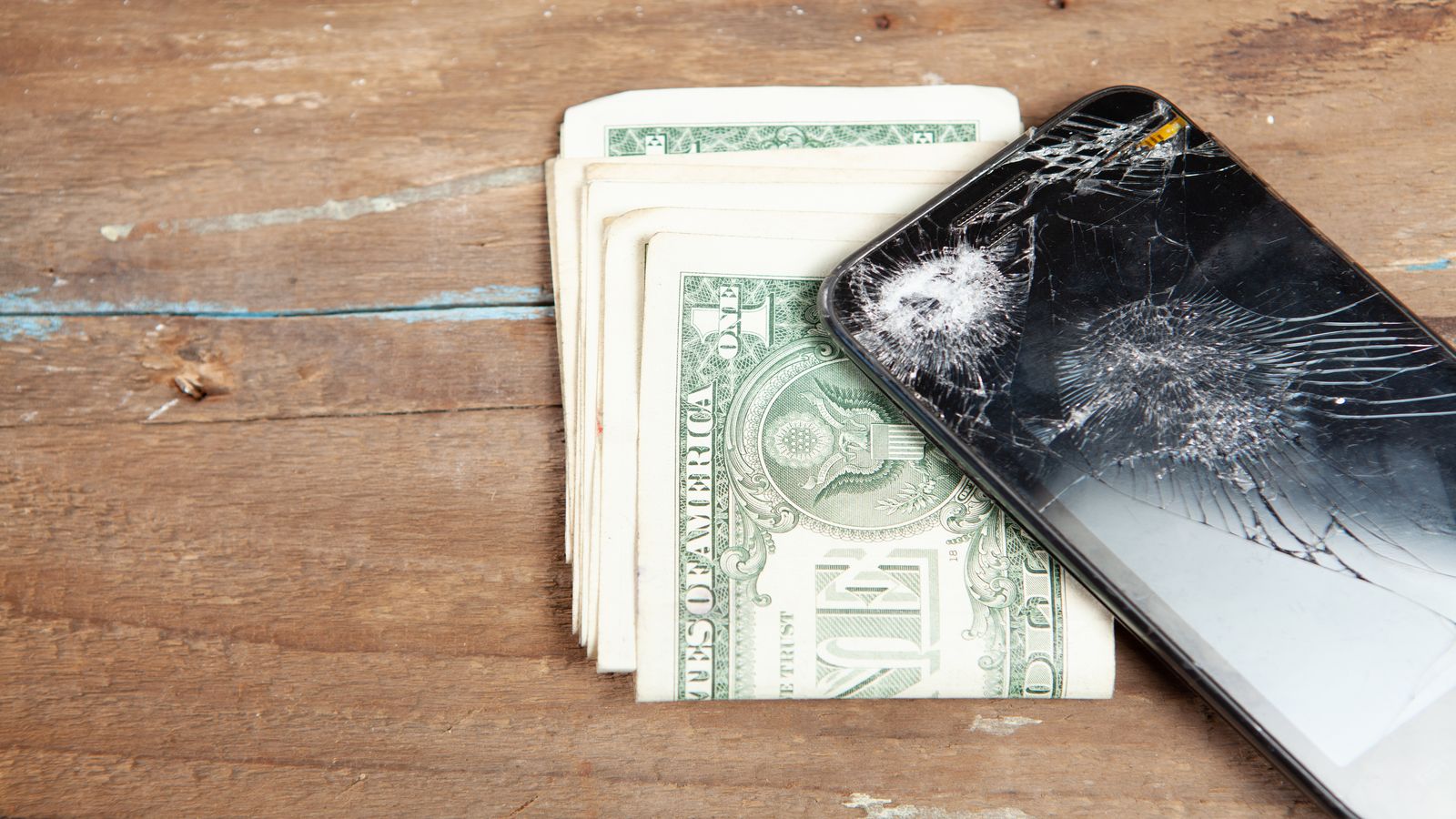A grand government building with visible cracks in its facade, a long line of citizens waiting outside, and a small orange Bitcoin symbol glowing in a window across the street